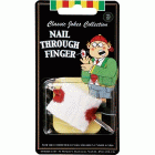 Nail in finger