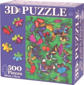 3D-moving-picture jigsaw