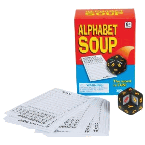 Tobar's Alphabet Soup game